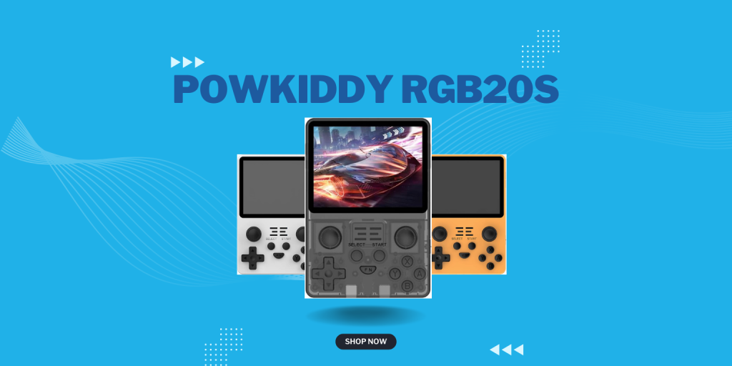 Tu consola retro definitiva 🔥  Powkiddy RGB20s